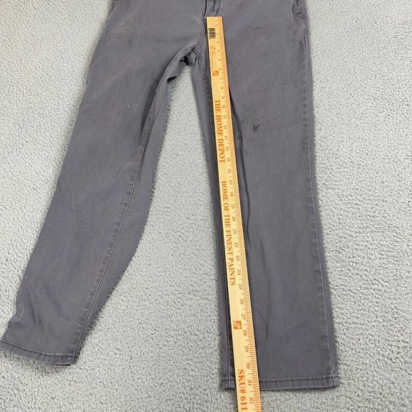 RSQ Mens Jeans New York Slim Straight‎ Mens 31x30 Gray Stretch - Picture 9 of 10